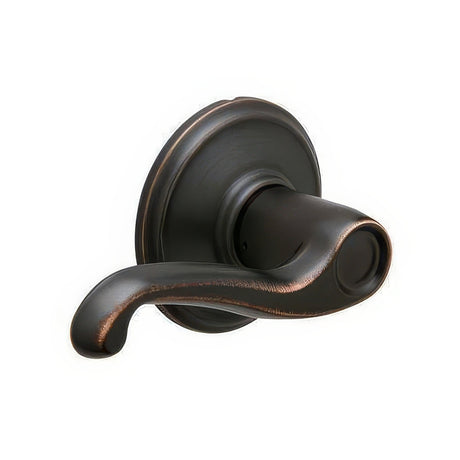Schlage F59FLA716RH aged bronze single cylinder trim pack