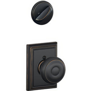 Schlage F59-GEO-ADD Georgian Interior Pack Knob