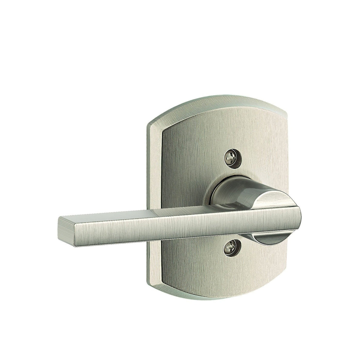 Schlage F59LAT619GRW satin nickel interior active trim