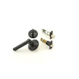 Schlage F59LAT622 matte black dummy interior pack