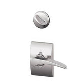 Schlage F59MNH625CENLH bright chrome interior trim pack