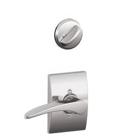 Schlage F59MNH625CENRH bright chrome interior trim pack