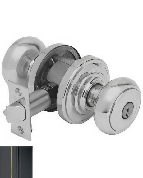 Schlage F80AND716AND aged bronze storeroom door knob