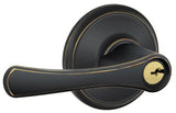 Schlage F80VLA716 aged bronze storeroom door lever