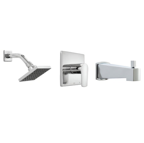 Better Home Products F90688CH San Francisco tub & shower faucet, additional view