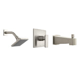 Better Home Products F91615SN satin nickel tub & shower faucet