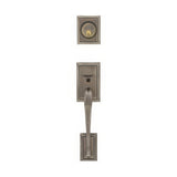 Schlage F92ADD609 antique brass dummy handleset