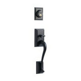 Schlage F92ADD622 matte black dummy handleset