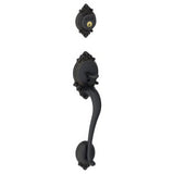 Schlage F92BRK716 aged bronze dummy handleset