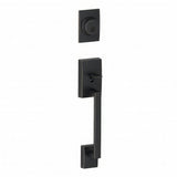 Schlage F92CEN622 matte black dummy handleset