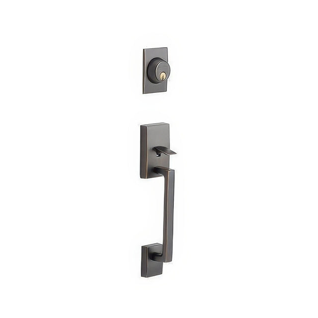 Schlage F92CEN716 aged bronze dummy handleset