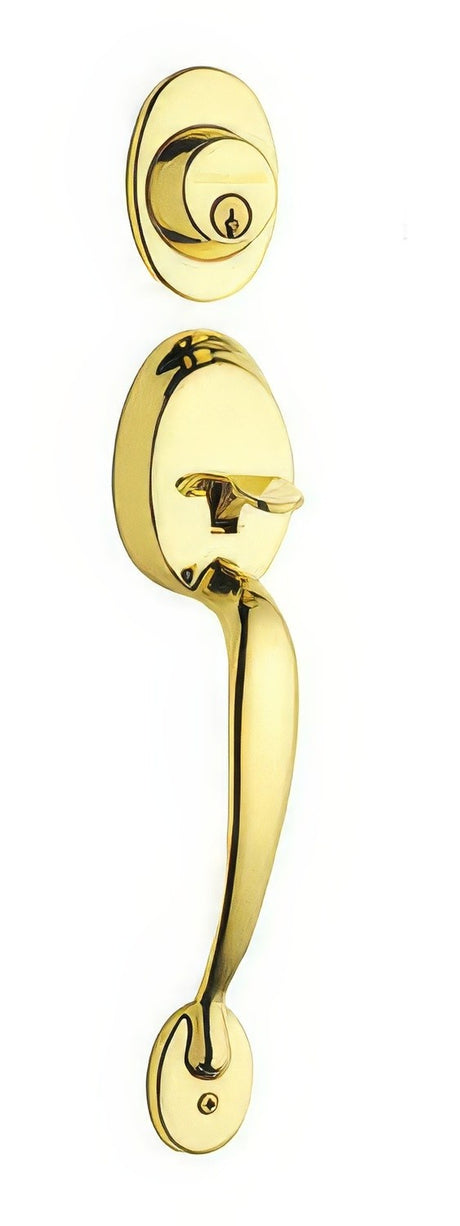 Schlage F92PLY605 Plymouth dummy handleset in satin nickel, additional view