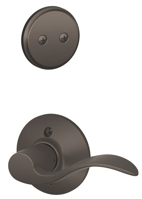 Schlage F94ACC613LH oil rubbed bronze dummy interior pack