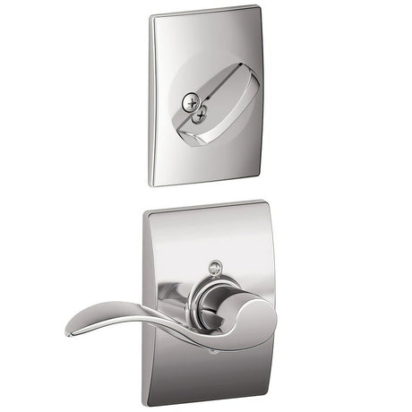 Schlage F94ACC625CENRH bright chrome dummy interior pack