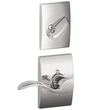 Schlage F94ACC625CENRH bright chrome dummy interior pack