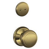Schlage F94AND609 antique brass dummy interior pack