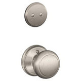 Schlage F94AND619 satin nickel dummy interior pack