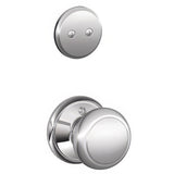 Schlage F94AND625 polished chrome dummy interior pack