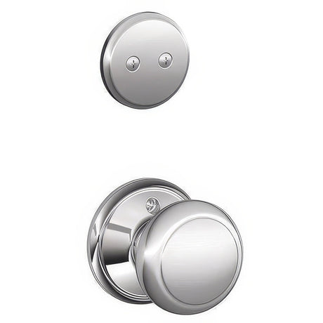 Schlage F94AND625 polished chrome dummy interior pack