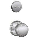 Schlage F94AND626 satin chrome dummy interior pack