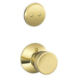 Schlage F94BEL605 polished brass dummy interior pack