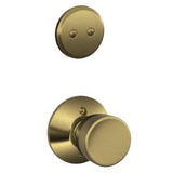 Schlage F94BEL609 antique brass dummy interior pack