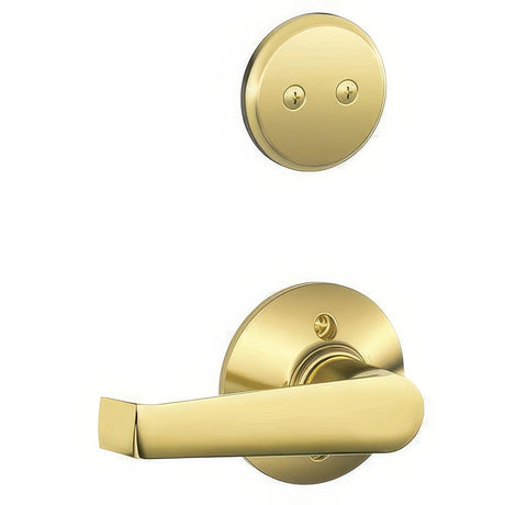 Schlage F94ELA605 polished brass dummy interior pack