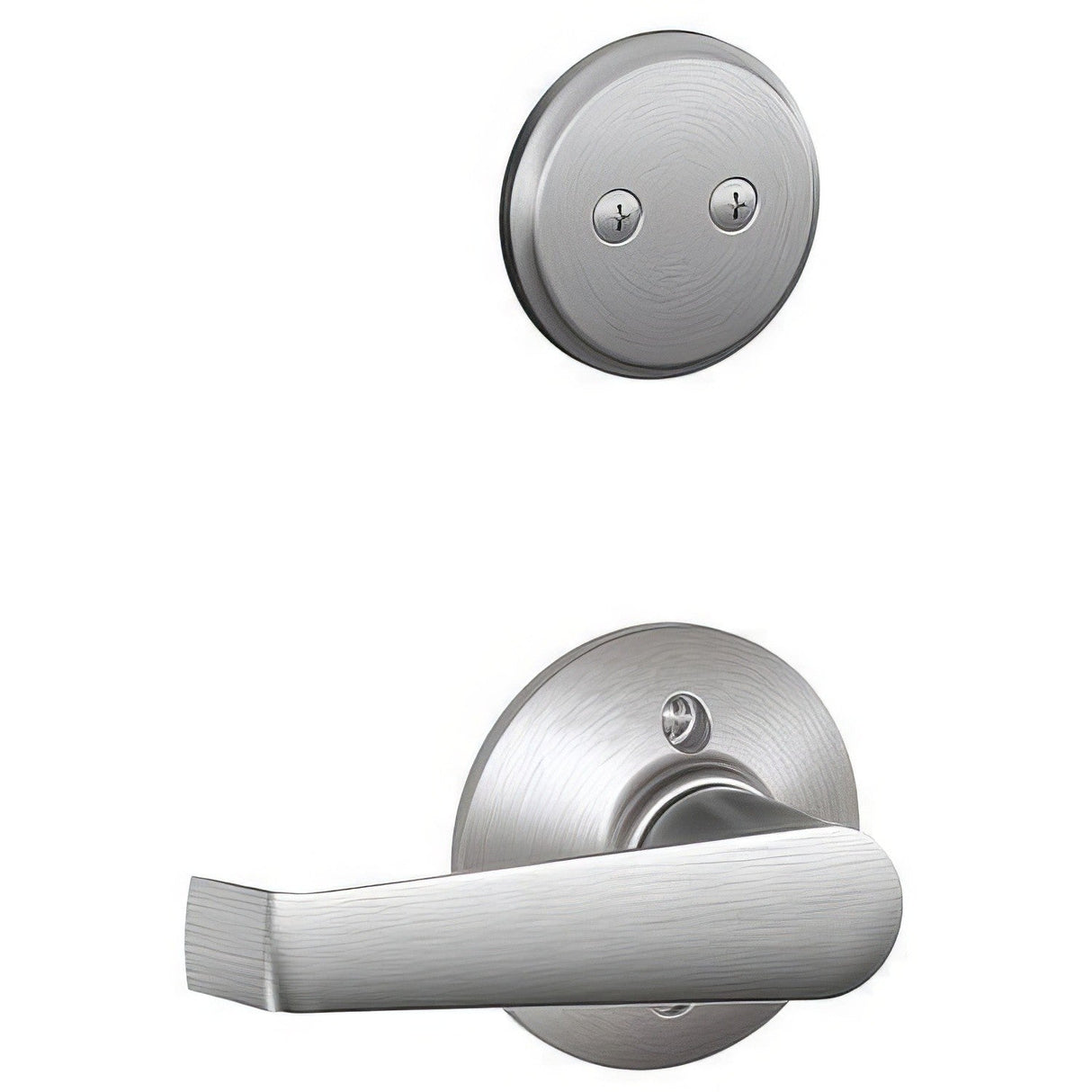 Schlage F94ELA626 satin chrome dummy interior pack