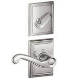 Schlage F94FLA625ADDRH bright chrome dummy interior pack