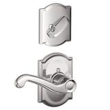 Schlage F94FLA625CAMRH bright chrome dummy interior pack
