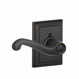 Schlage F94FLA716ADDLH aged bronze dummy interior pack