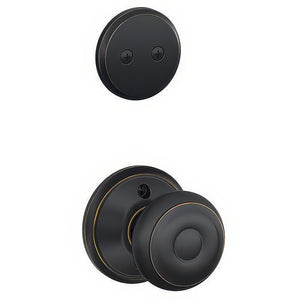 Schlage F94-GEO Georgian Knob Dummy Interior Pack