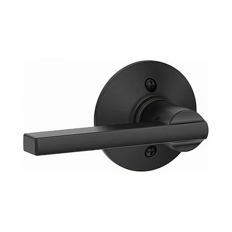Schlage F94LAT622 matte black dummy interior pack