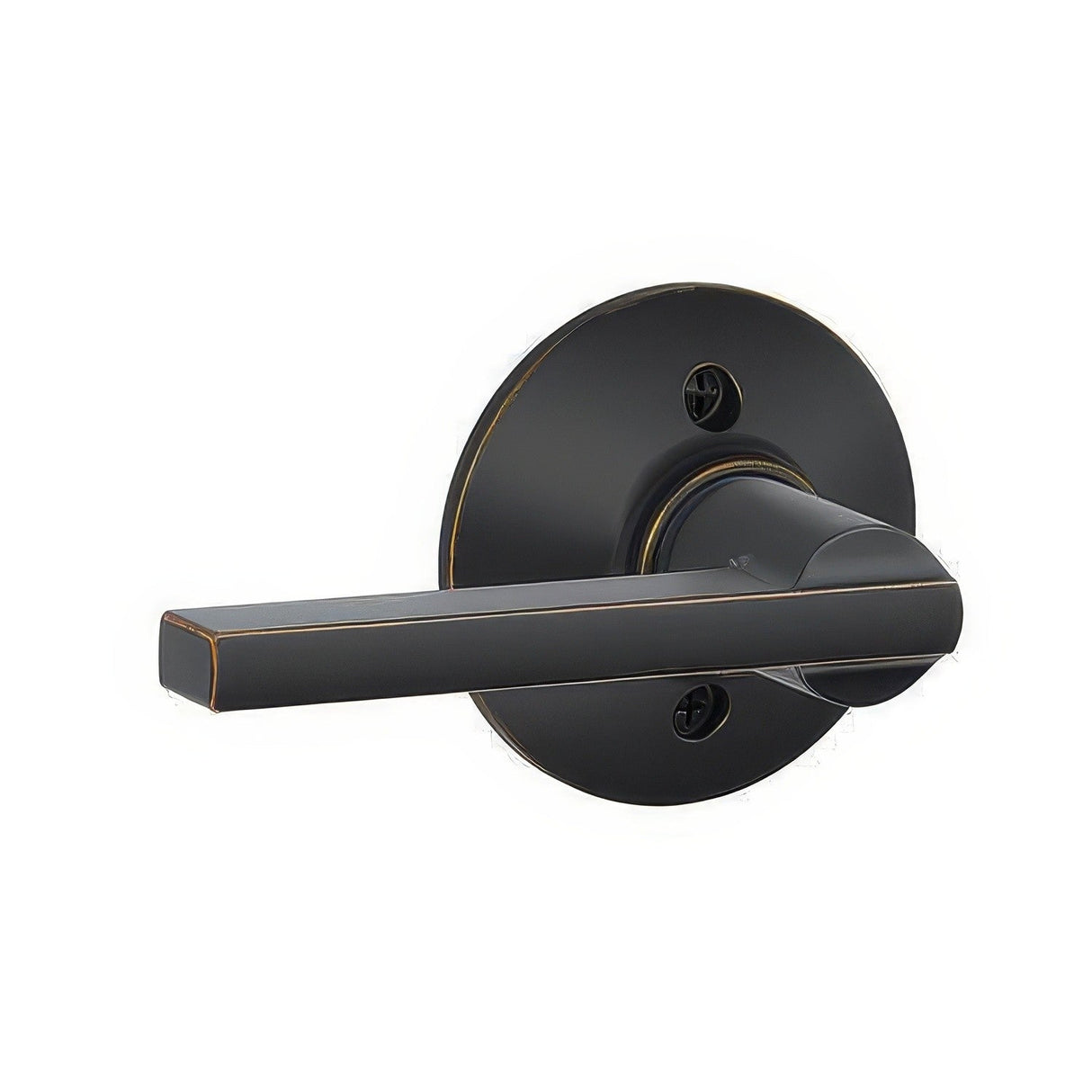 Schlage F94LAT716 aged bronze dummy interior pack