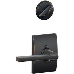 Schlage F94-LAT-CEN F-Series Latitude Lever Dummy Interior Pack