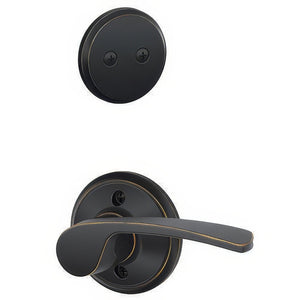Schlage F94-MER-LH Merano Lever Left Hand Dummy Interior Pack