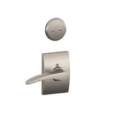 Schlage F94MNH619CENLH satin nickel dummy interior pack