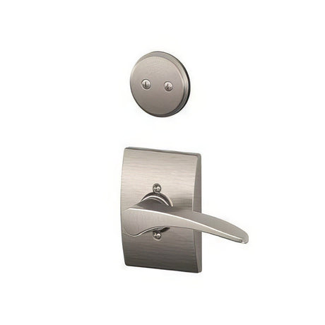 Schlage F94MNH619CENRH satin nickel dummy interior pack