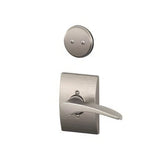 Schlage F94MNH619CENRH satin nickel dummy interior pack