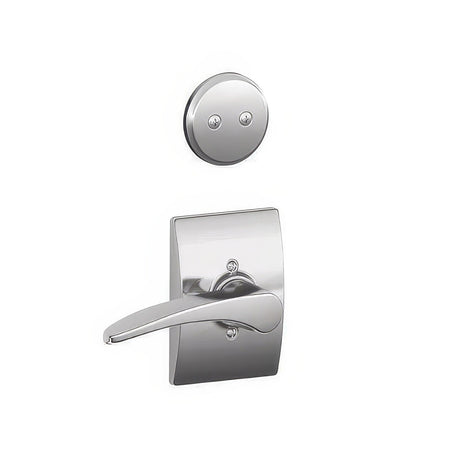 Schlage F94MNH625CENLH bright chrome dummy interior pack