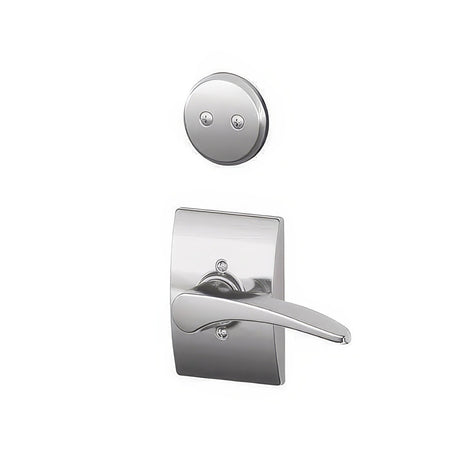 Schlage F94MNH625CENRH bright chrome dummy interior pack