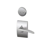Schlage F94MNH626CENRH satin chrome dummy interior pack