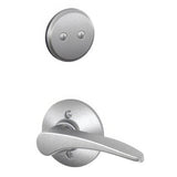 Schlage F94MNH626LH satin chrome dummy interior pack