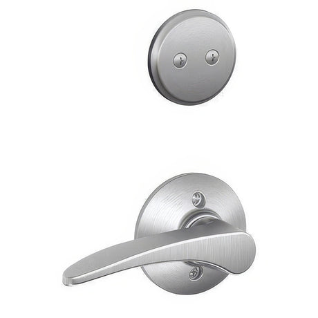 Schlage F94MNH626RH satin chrome dummy interior pack