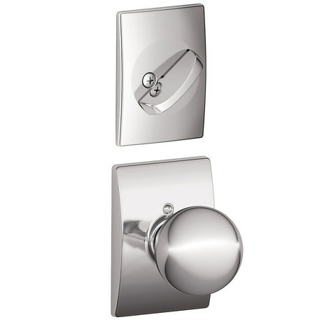 Schlage F94ORB625CEN bright chrome dummy interior pack