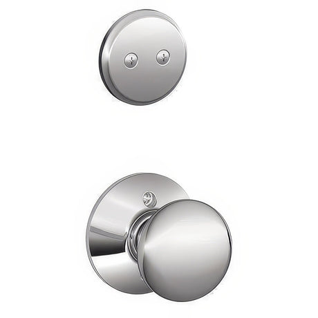 Schlage F94PLY625 polished chrome dummy interior pack