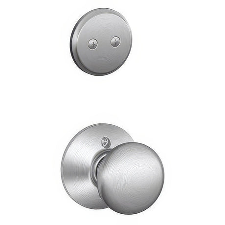 Schlage F94PLY626 satin chrome dummy interior pack