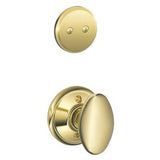 Schlage F94SIE605 polished brass dummy interior pack