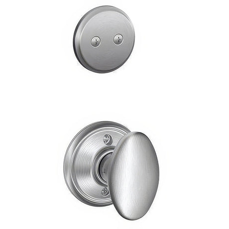 Schlage F94SIE626 satin chrome dummy interior pack