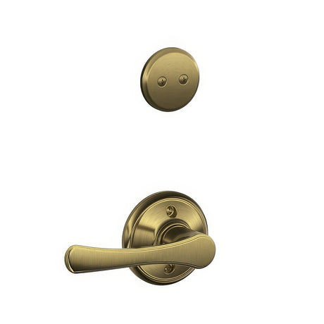 Schlage F94VLA609 antique brass interior trim pack
